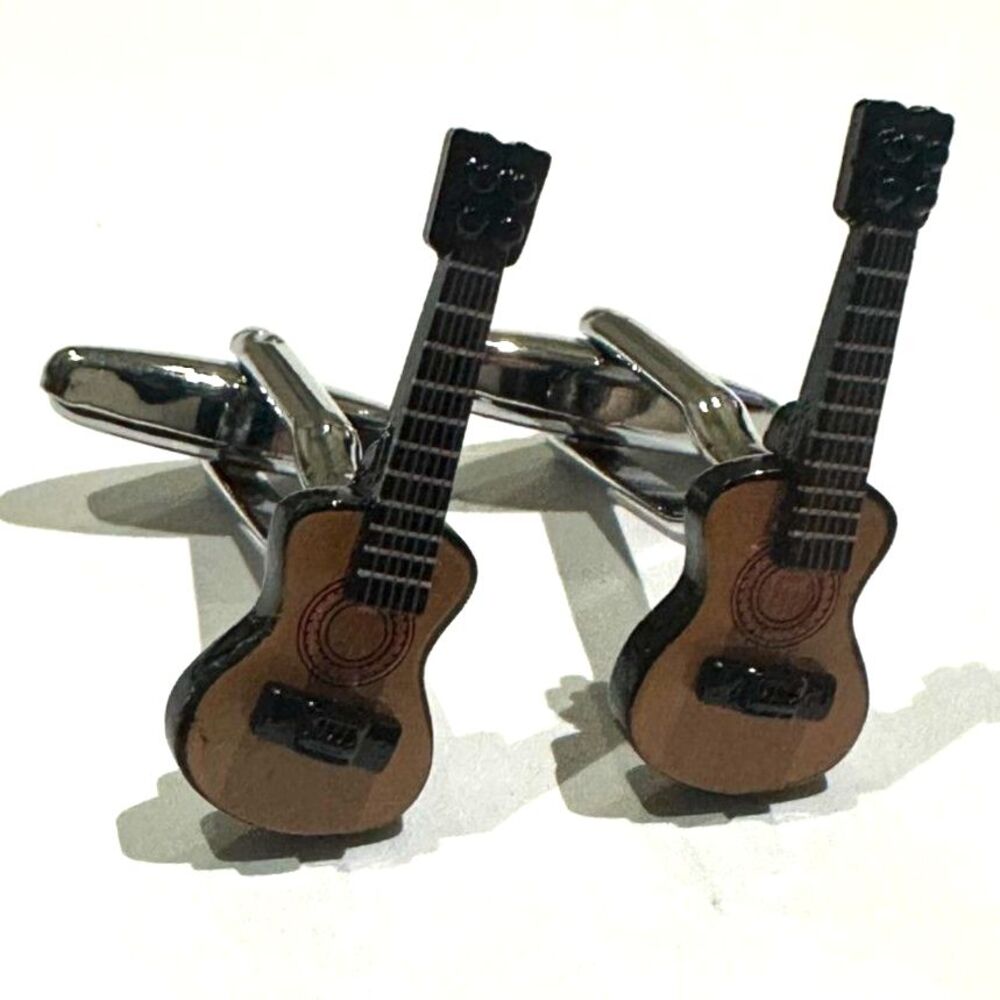 Classical/Spanish Acoustic Guitar Cufflinks